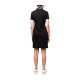 Polo Womens Leah Short Sleeve Golfer Dress - Black